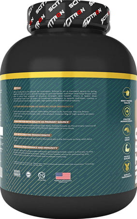 Scitron Nitro Series Performance Whey (41 Servings) - 1.81kg (Milk Chocolate)