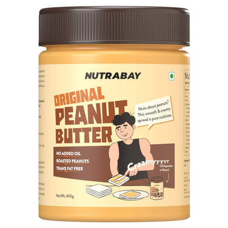 Nutrabay Foods Original Peanut Butter (Creamy) - 400g