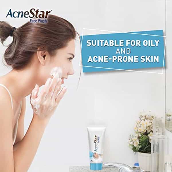 Mankind Acnestar Unisex Face Wash - (50 Gr 2 Pc)