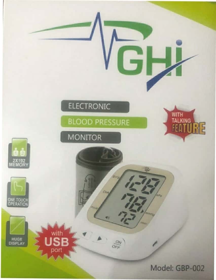 Ghi Gbp-002 Bp Monitor