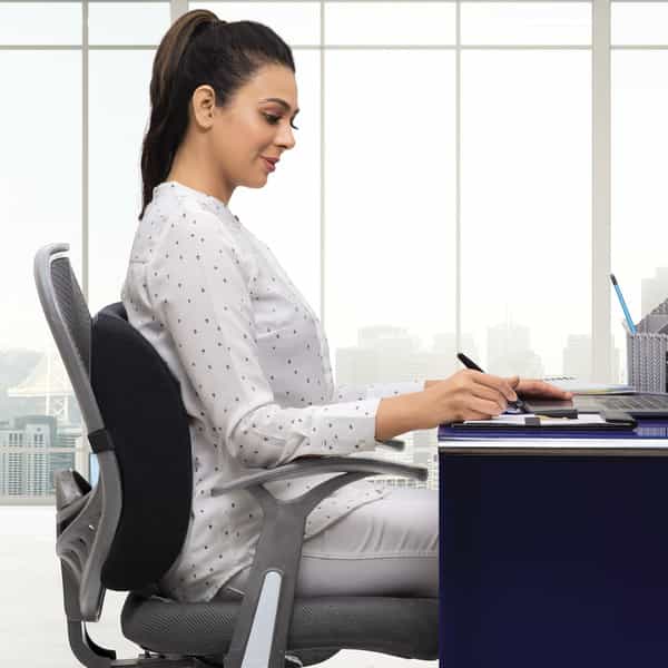 Pharmeasy Orthopaedic Back Support - High Density Memory Foam - Universal Size