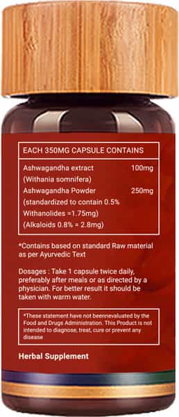Biogetica Ashwagandha (Boost Over All Wellness) 60 Capsules