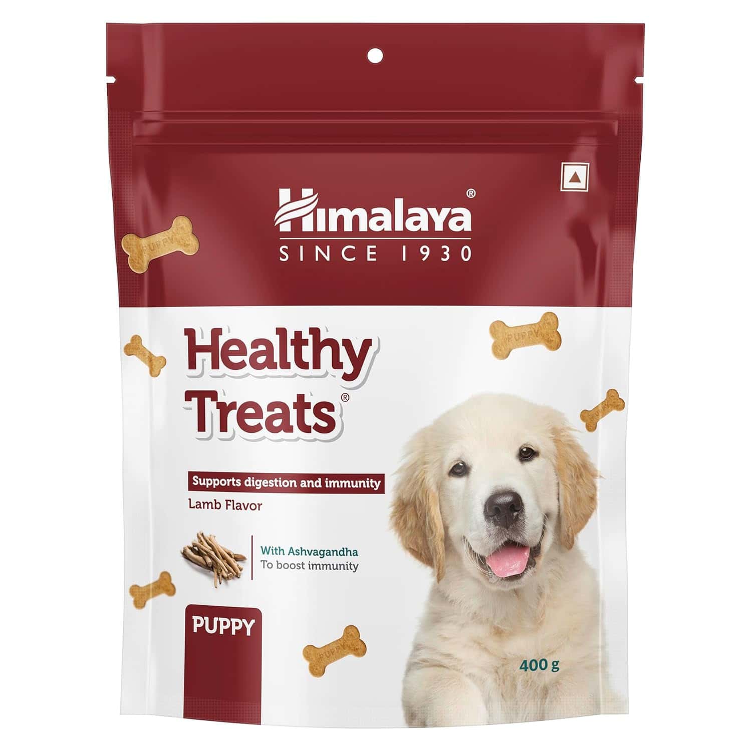 Himalaya Lamb Flavour Healthy Puppy Dog Treats (400g)
