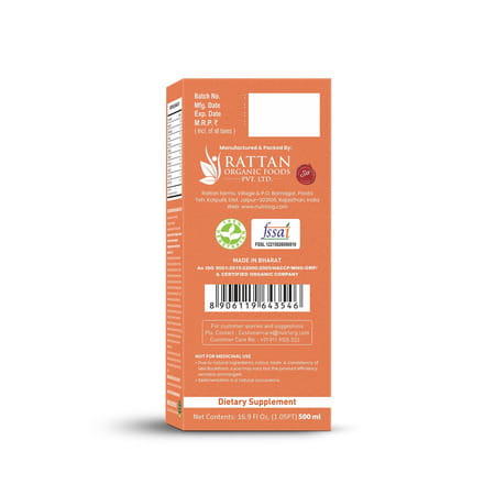 Nutriorg Seabuckthorn Juice 500ml