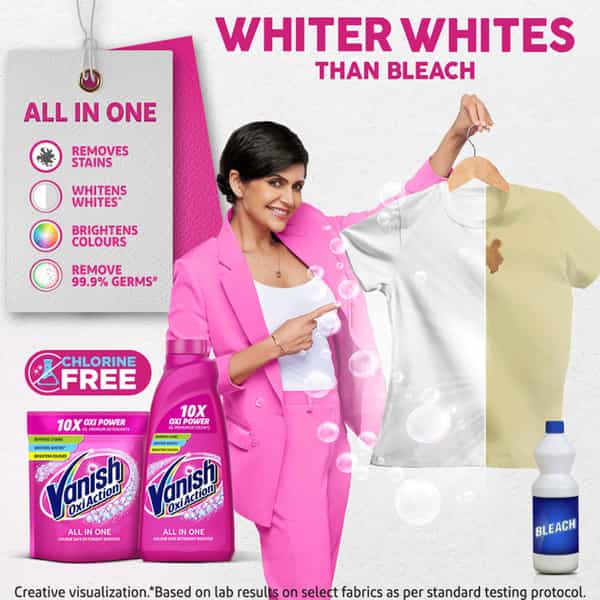 Vanish Oxi Action Stain Remover Washing Powder - 400G