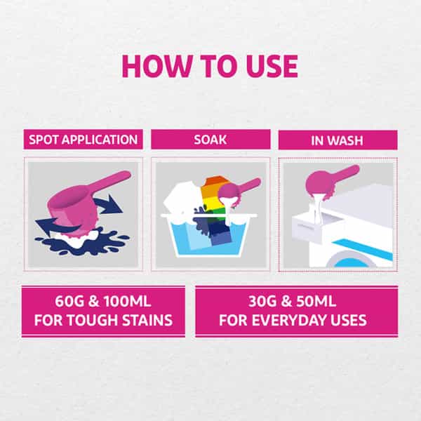 Vanish Oxi Action Stain Remover Washing Powder - 400G