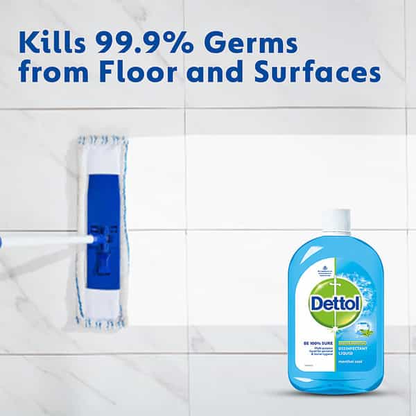 Dettol Disinfectant Liquid Menthol Cool Bottle 250Ml