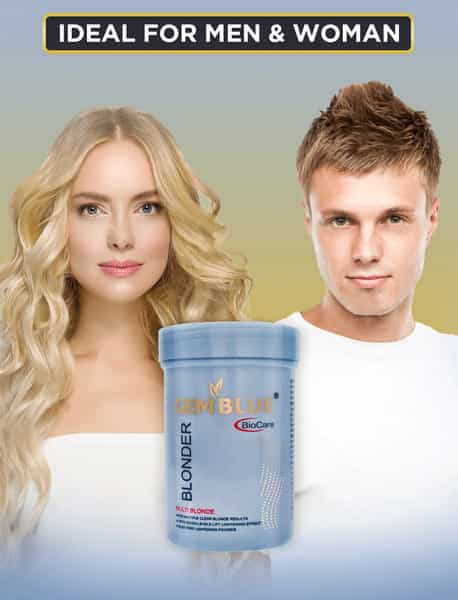 Gemblue Biocare Blonder Multi Blonde Powder 100Gm