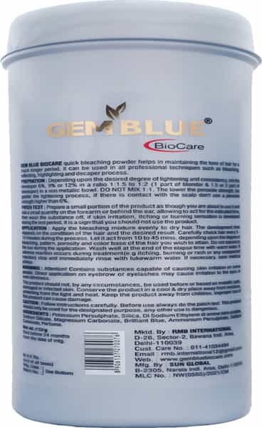 Gemblue Biocare Blonder Multi Blonde Powder 100Gm