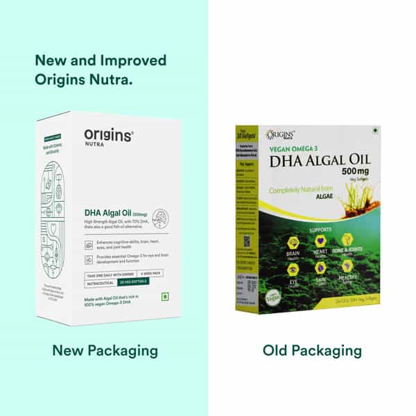 Origins Nutra Dha Algal Oil 28 Veg Softgels