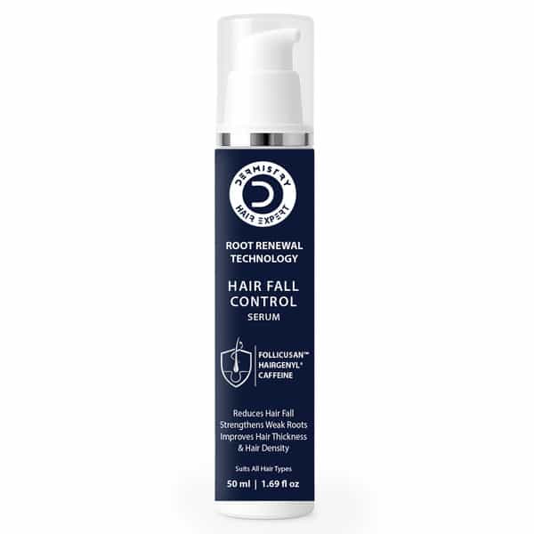 Dermistry Anti Hair Fall Control Serum Follicusan Hairgenyl Caffeine For Strengthening Roots 50Ml