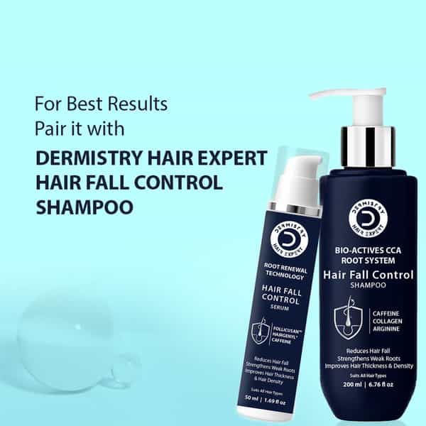 Dermistry Anti Hair Fall Control Serum Follicusan Hairgenyl Caffeine For Strengthening Roots 50Ml