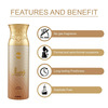 Ajmal Aurum & Silver Shade & Wisal Deodorant Spray - For Men & Women (200 Ml Pack Of 3)