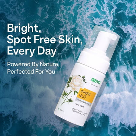 Oziva Inner Gl Skin Brightening Face Wash For Dark Spot Correction & Radiance (100 Ml)