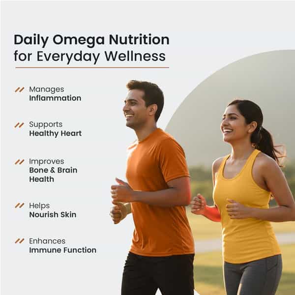 Neuherbs Deep Sea Cod Liver Oil Omega 3 Supplement For Heart | Brain | Bone & Skin Health