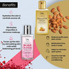 Tnw-The Natural Wash Steam Distilled Rose Water (100Ml) And Virgin Cold Pressed Almond Oil (100Ml)