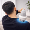 Waldon By Dr. Odin Oem101 Handheld Body Massager Adjustable Dial & 5 Interchangeable Heads (White)