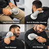 Waldon By Dr. Odin Oem101 Handheld Body Massager Adjustable Dial & 5 Interchangeable Heads (White)