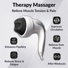 Waldon By Dr. Odin Oem101 Handheld Body Massager Adjustable Dial & 5 Interchangeable Heads (White)
