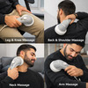 Waldon By Dr. Odin Oem101 Handheld Body Massager Adjustable Dial & 5 Interchangeable Heads (White)