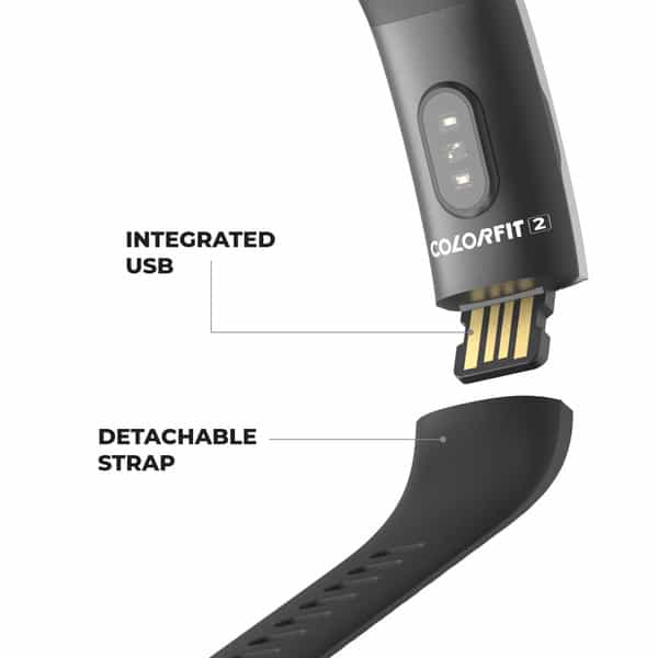 Noise Colorfit 2 - Smart Fitness Band (Midnight Black)