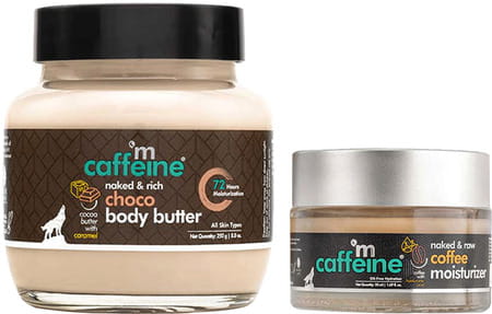 Mcaffeine Deep Moisturization Duo - Choco Body Butter & Coffee Face Moisturizer