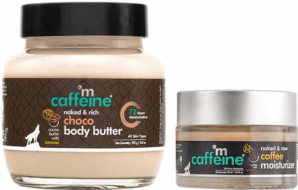 Mcaffeine Deep Moisturization Duo - Choco Body Butter & Coffee Face Moisturizer