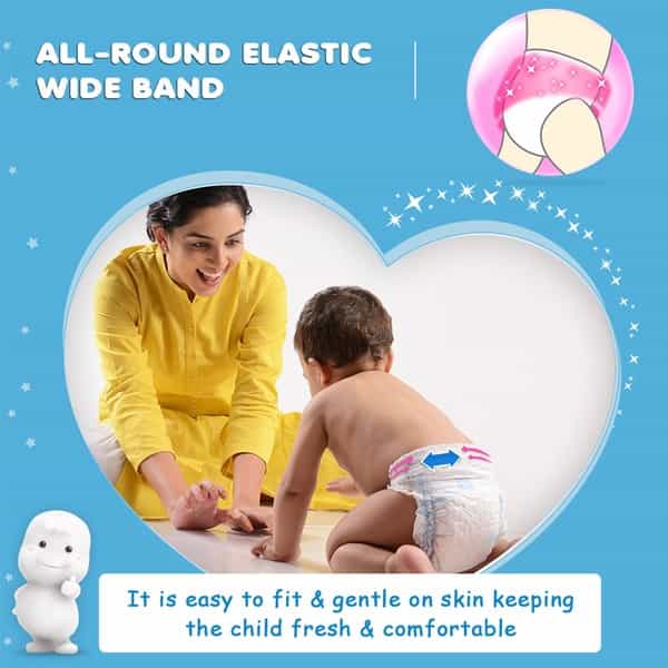 Mamypoko Pants Extra Absorb Diaper - Large Size Pack Of 96 Diapers