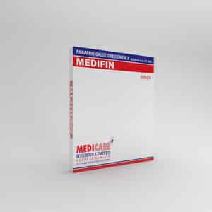 Medica Medifin Paraffin Gauze Dressing 10cm X 30cm - Non-adherent Dressing