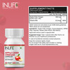 Inlife Apple Cider Vinegar Supplement For Weight Management Detox 500Mg - 60 Vegetarian Capsules