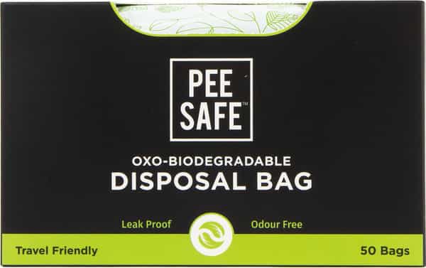 Pee Safe Oxo - Biodegradable Disposable Bags (Pack Of 50 Bags)