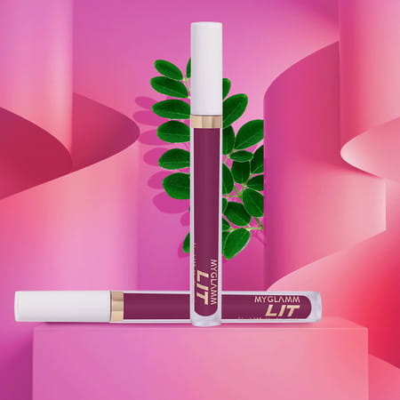 Myglamm Lit Liquid Matte Lipstick-Drip