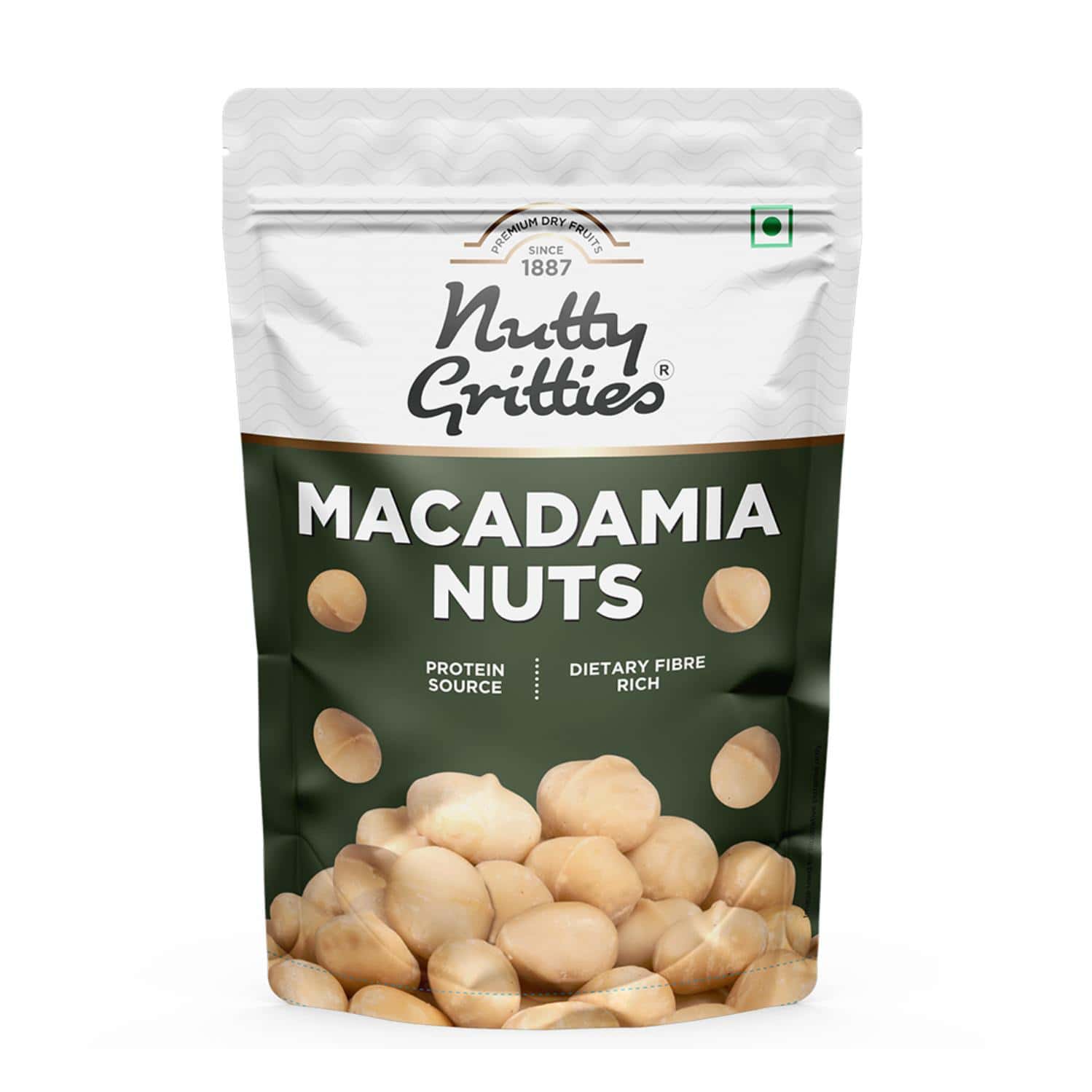 Nutty Gritties Macadamia Nuts - 100g
