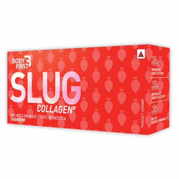 Bodyfirst Collagen Slug | Strawberry (Pack Of 7)