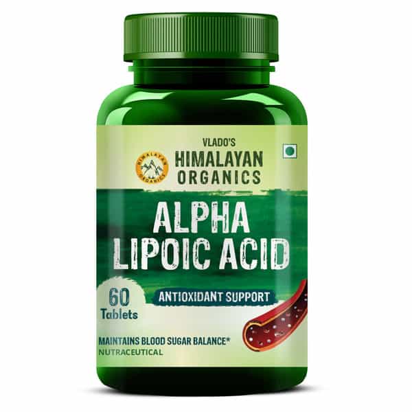 Vlado's Himalayan Organics Alpha Lipoic Acid 300Mg - 60 Veg Tablets