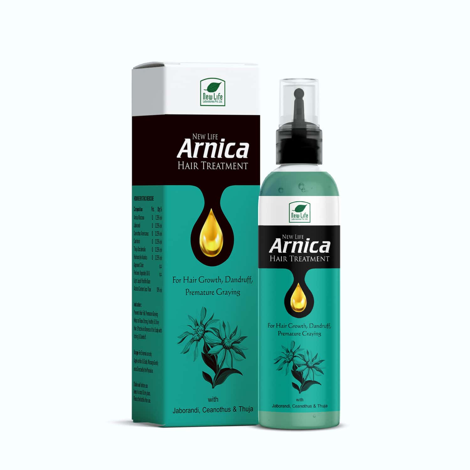 New Life Nl Arnica Hair Treatment | 100ml