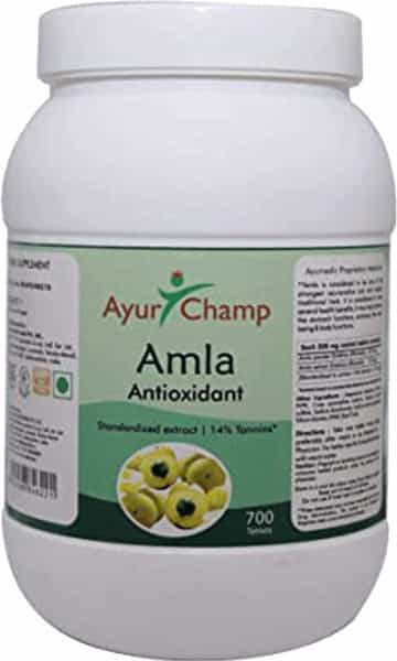 Ayur Champ Amla 700 Tablets