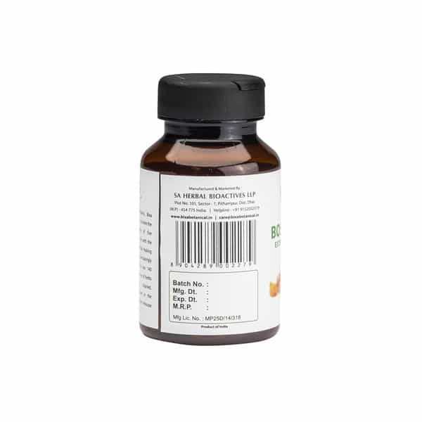 Bixa Botanical Boswellia/Shallaki Extract 60 Veg Capsules(450Mg)65% Boswellic Acid-For Healthy Joint
