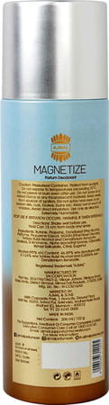 Ajmal 1 Wisal For Women And 3 Magnetize For Men & Women Deodorants Each 200ml Pack Of 4
