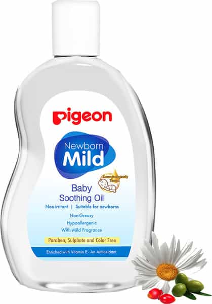Pigeon Baby Soothing Oil - 200 Ml