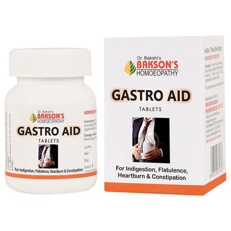 Baksons Homoeopathy Gastro Aid Tablet 40 No'S