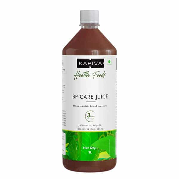 Kapiva Bp Care Juice - 100% Ayurvedic Juice For Controlling Blood Pressure & Cholesterol Level - 1L