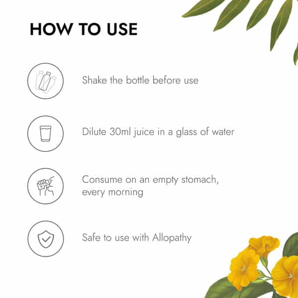 Kapiva Bp Care Juice - 100% Ayurvedic Juice For Controlling Blood Pressure & Cholesterol Level - 1L