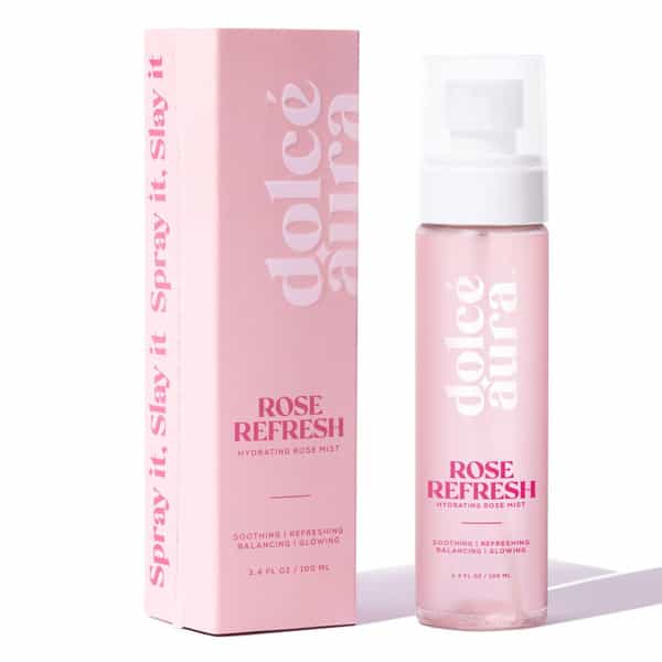 Dolce Aura Rose Water Face Spray For Women & Men 100 Ml