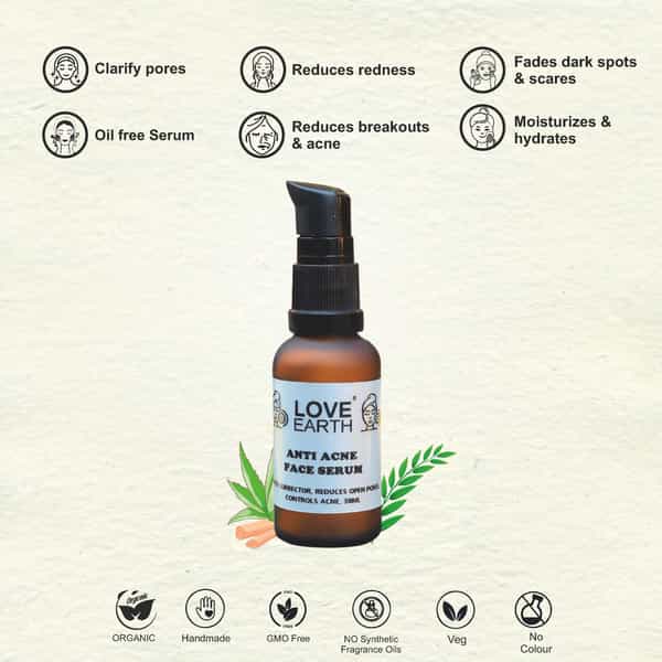 Love Earth Anti Acne Serum