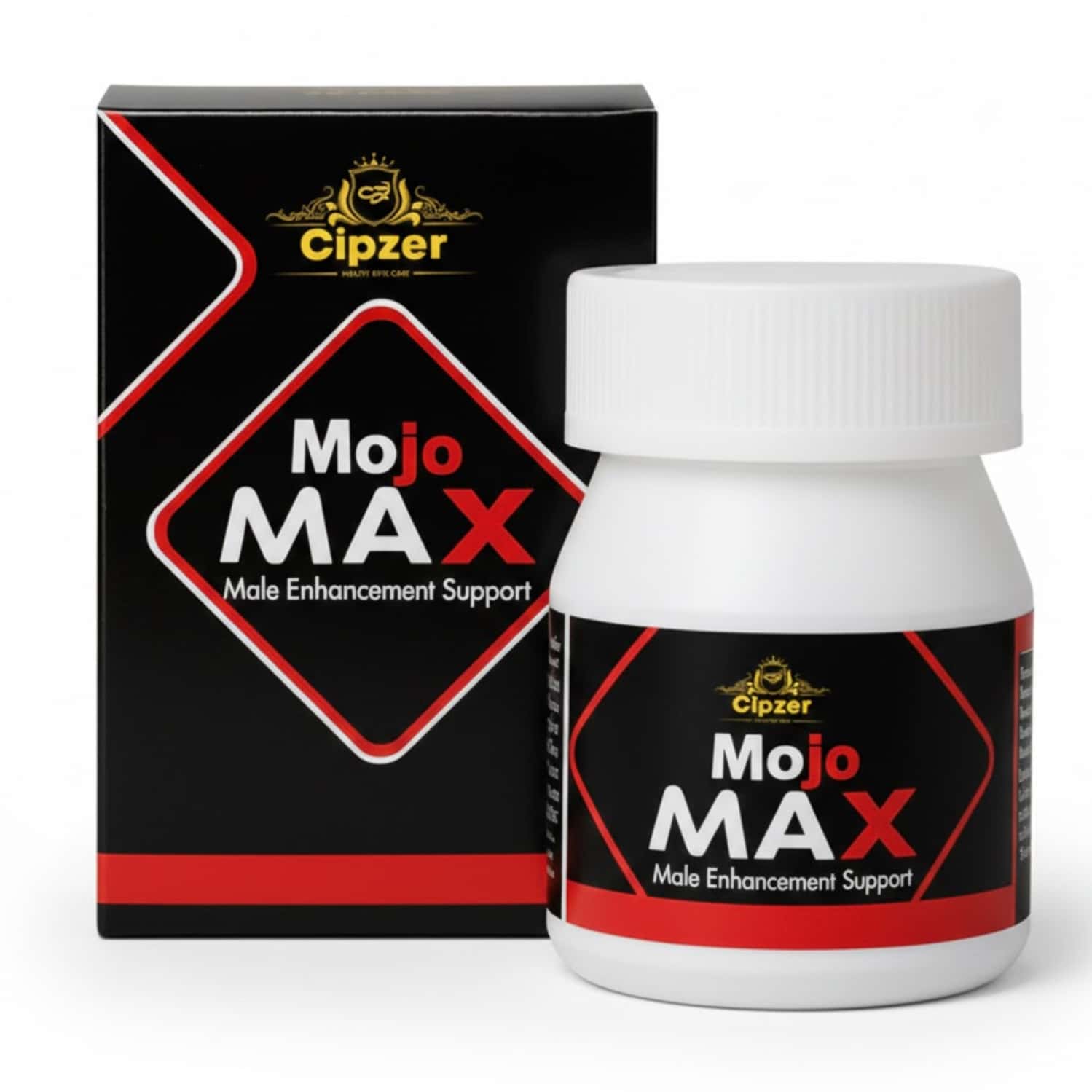 Cipzer Mojo Max Capsule: Amplify Vitality | Strength | Stamina And Power Naturally - 7 Capsules