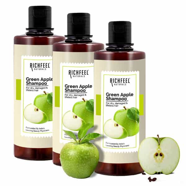 Green Apple Shampoo 500 Ml Pack Of 3