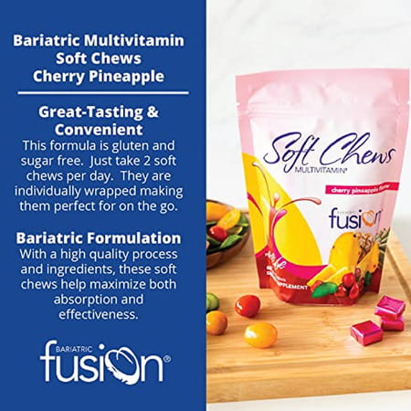 Bariatric Fusion Multivitamin Chewable Soft Chew | 60 Count