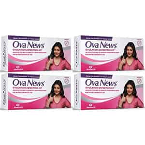 Ova News - Ovulation Detection Kit From Prega News | Identifies 5 Most Fertile Daysin 5 Mins- 4n