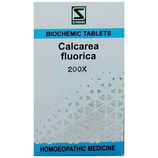 Dr. Willmar Schwabe India Calcarea Fluorica Biochemic Tablet 200X 25 No's